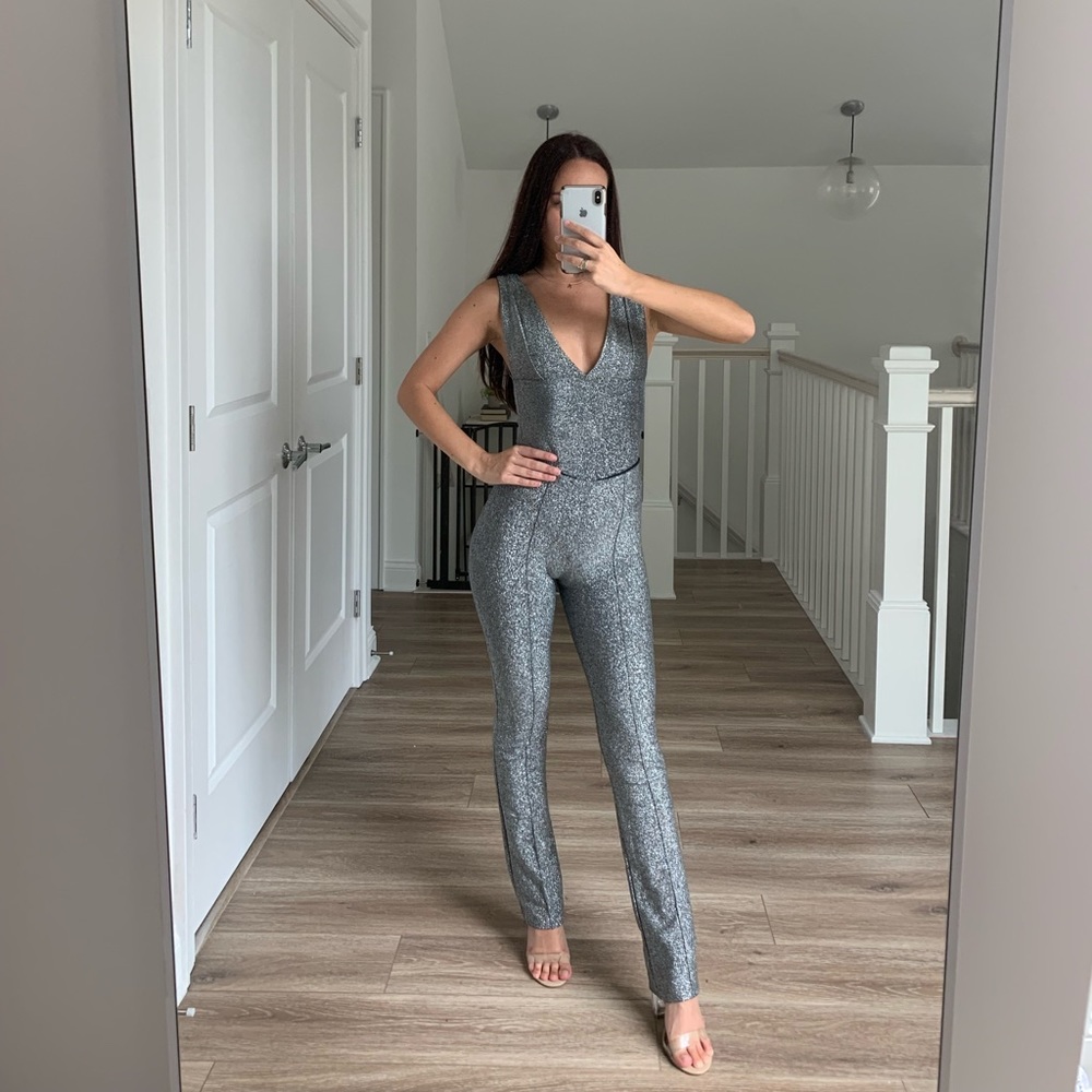 Silver Zara two piece set